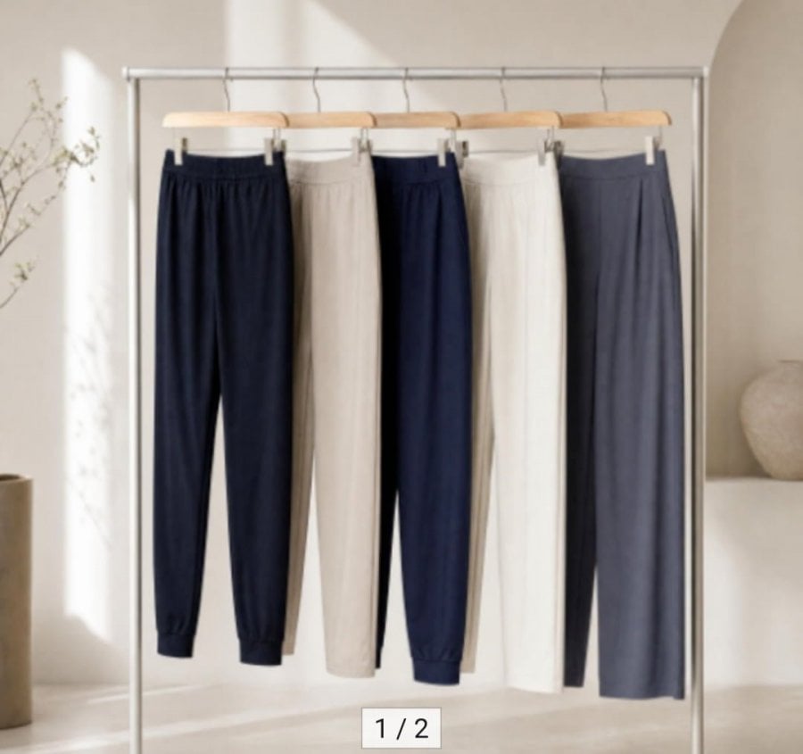 Quần Jogger/Quần ống rộng Polham 26SS