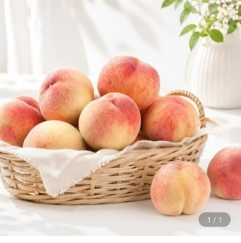 Khoảng 4kg đào chắc và giòn