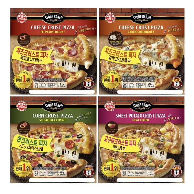 4 loại pizza đế Ottogi