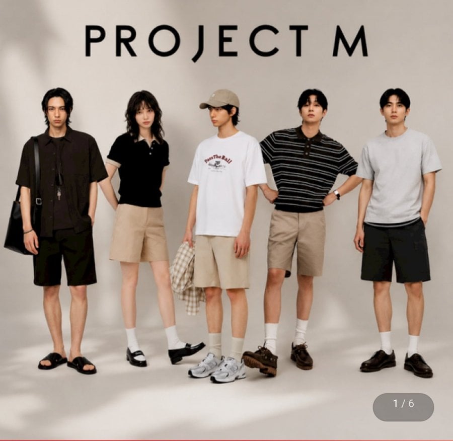Quần Short Nam Nữ Project M 26 Tuổi Phổ Biến Chọn 1 Trong 5 Loại