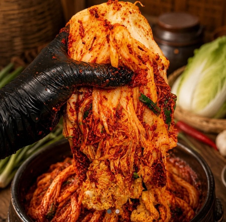 Jeolla-do Kimchi thịt lợn sống bà nội 1kg