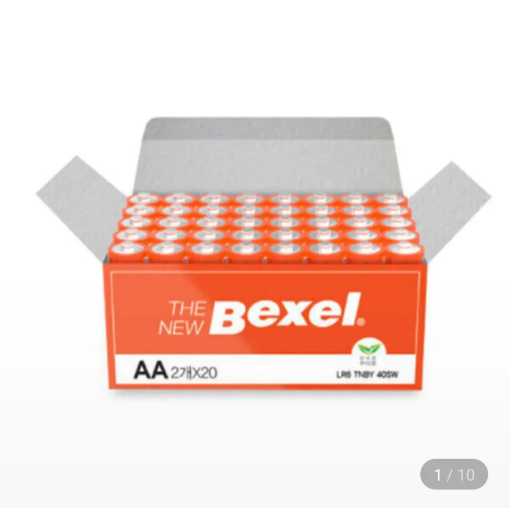 Bexel Pin AA kiềm mới 40 chiếc