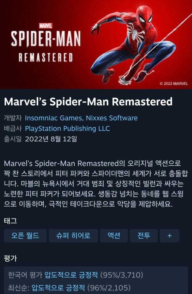 Marvel’s Spider-Man được làm lại