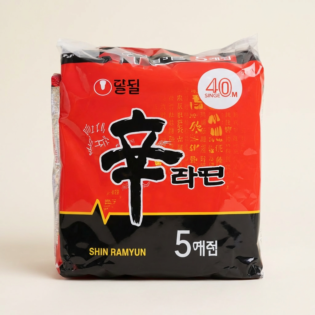 Nongshim Shin Ramyun, 120g, 20 miếng