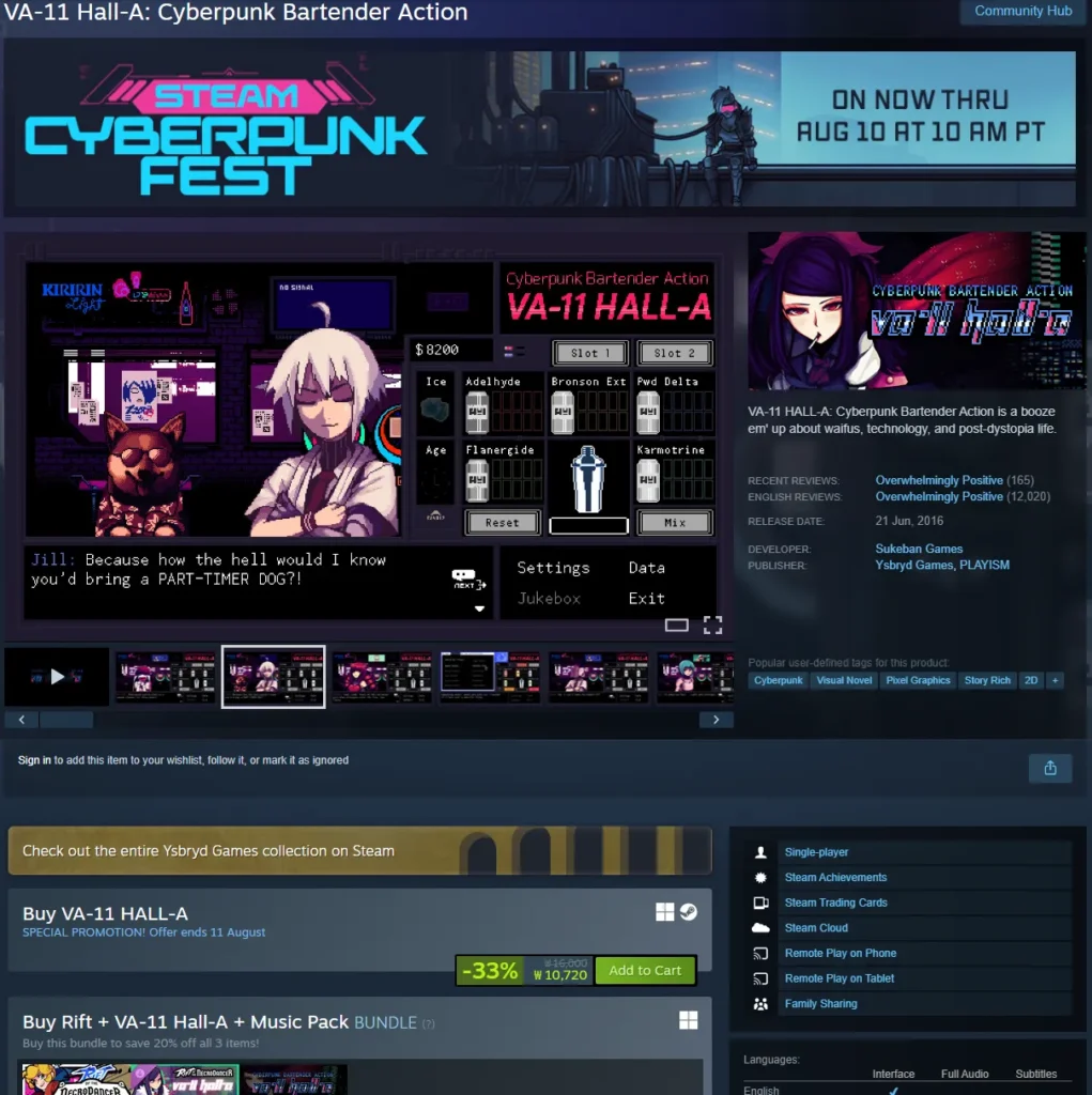 VA-11 Hội trường-A