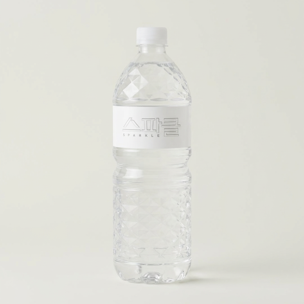 Nước đóng chai có ga, không nhãn, 500ml, 100 chiếc