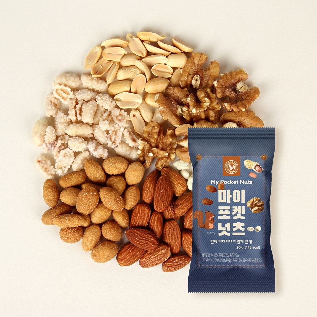Sanggwadeul My Pocket Nuts, 20g, 100 túi