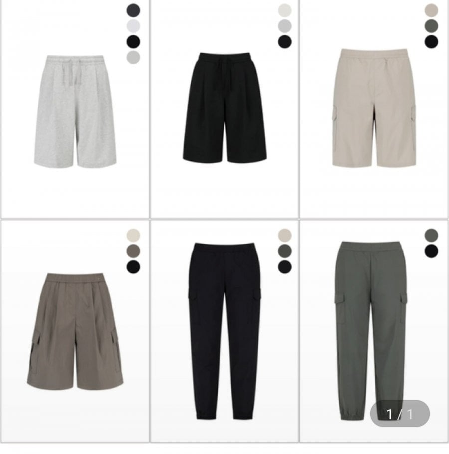 Hàng hóa/quần short/bermuda dải bốn chiều của Polham, v.v.