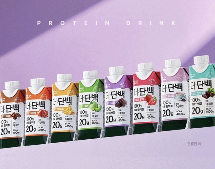 Thức uống Protein 8 loại 14+14+14/42 gói