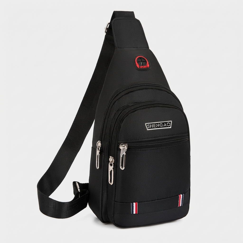 Áo choàng Shivling Nylon Multi Slingback BLZ0206, Đen, MIỄN PHÍ