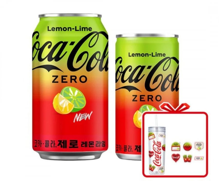 Coke Zero chanh chanh 350 lon