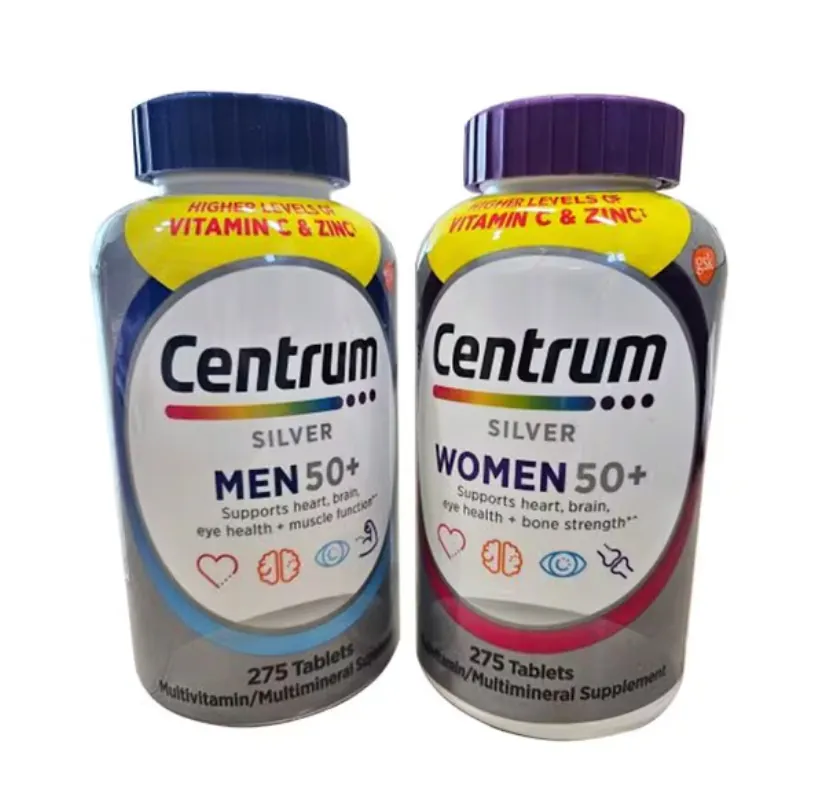 Centrum Centrum Silver 50+ Multivitamin 275 Viên Unisex Bộ