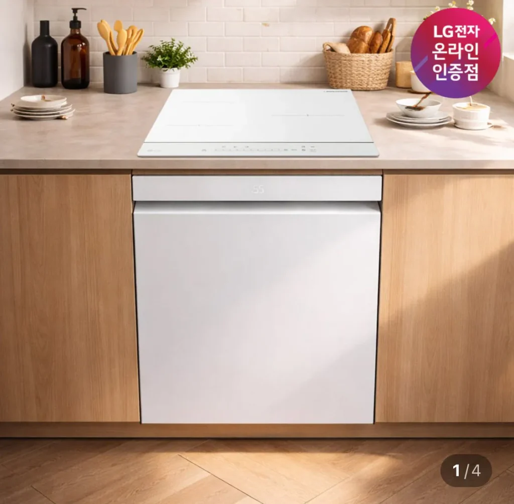 Máy rửa bát LG Dios + Bộ cảm ứng