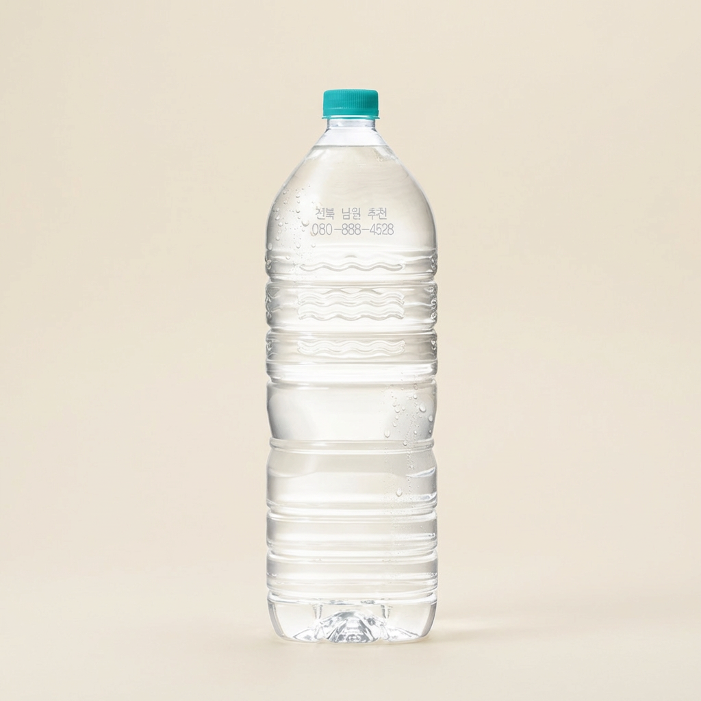 Nước đóng chai Woongjin Food Gaya G Water không nhãn, 2L, 12 chiếc