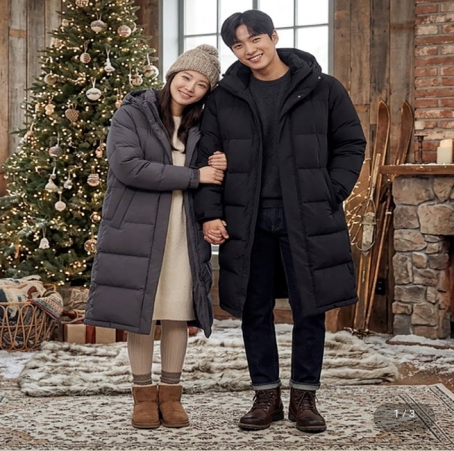 NEPA 25FW Áo khoác lông vũ có đệm dài chống thấm nước phổ biến của Goose