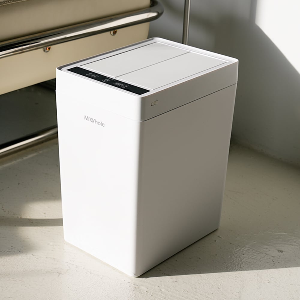 Thùng rác thông minh Mihol MH-DB2 Eco màu trắng 17L 1 chiếc