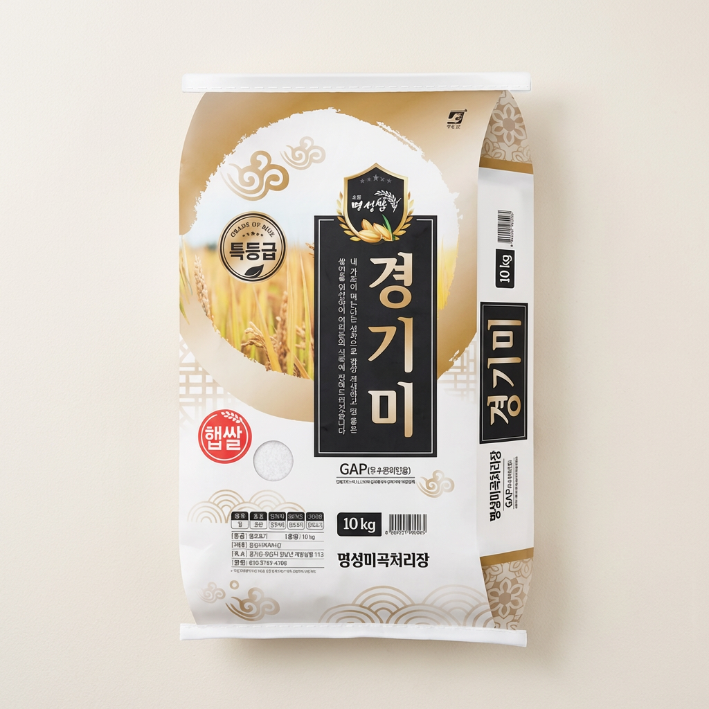 Gạo mới Myeongseong Gạo Georgia loại đặc biệt 10kg 1 miếng