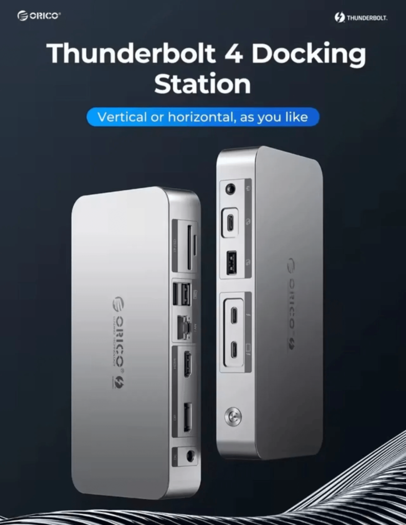 Trạm nối ORICO Thunderbolt 4 8k@30Hz
