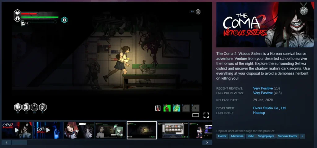 The Coma 2: Chị em độc ác (GIẢM GIÁ -90%)