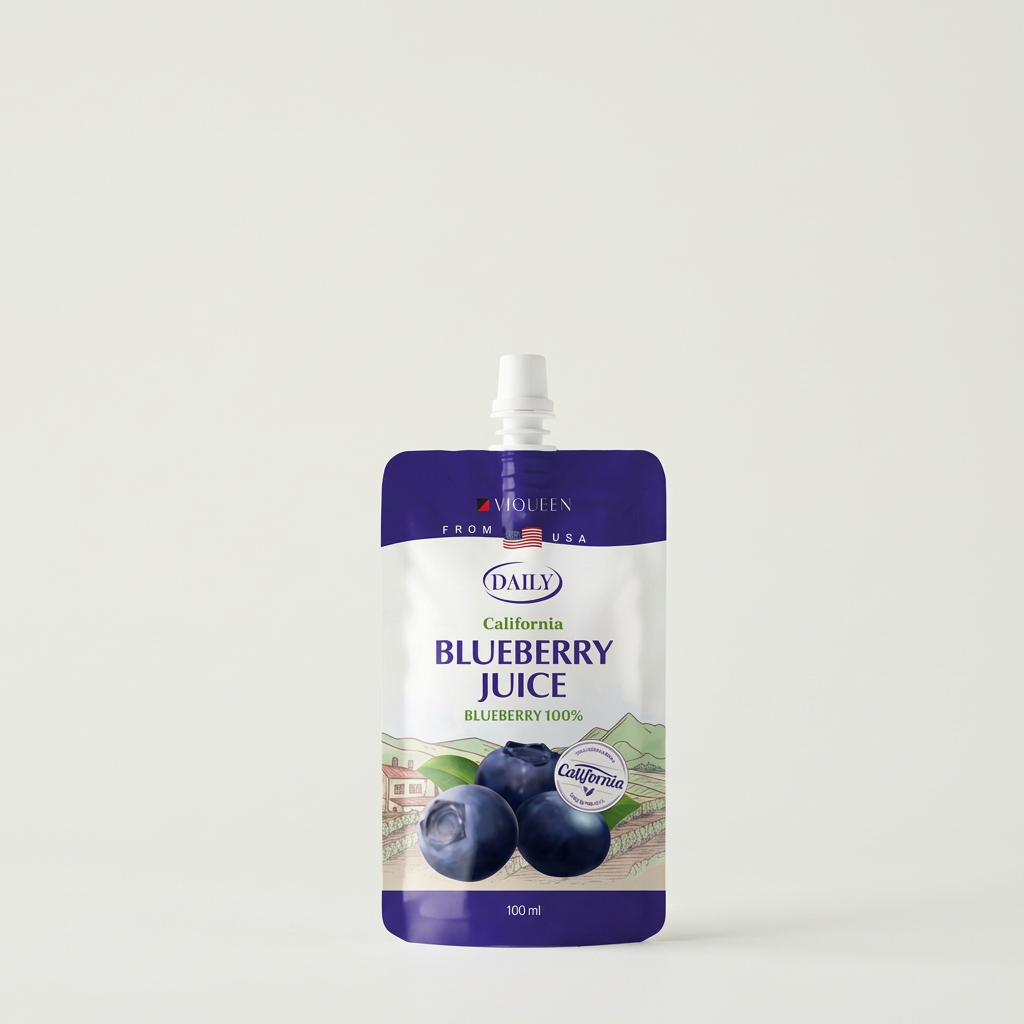 By Queen Daily Blueberry Juice 100%, 100ml, 30 gói, 1 hộp