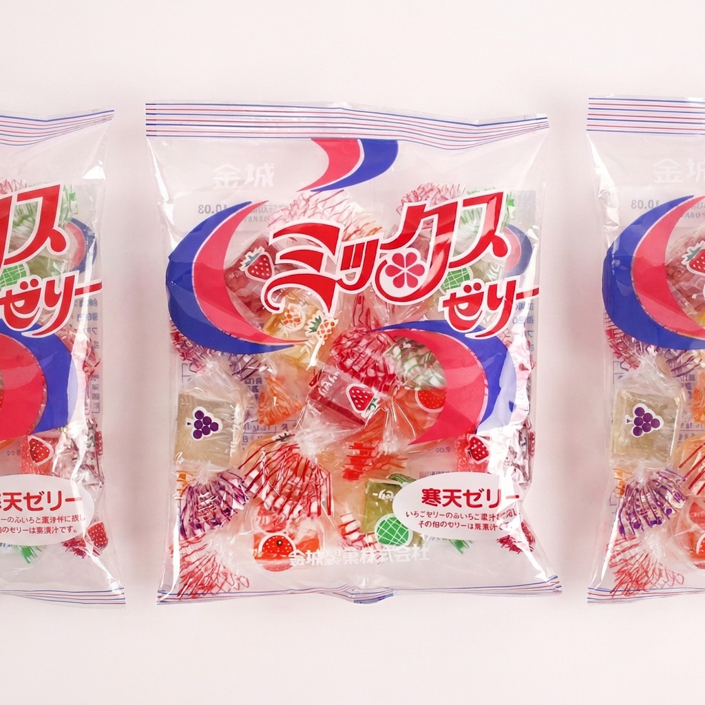 Thạch hỗn hợp Kinzo, 215g, 3 miếng