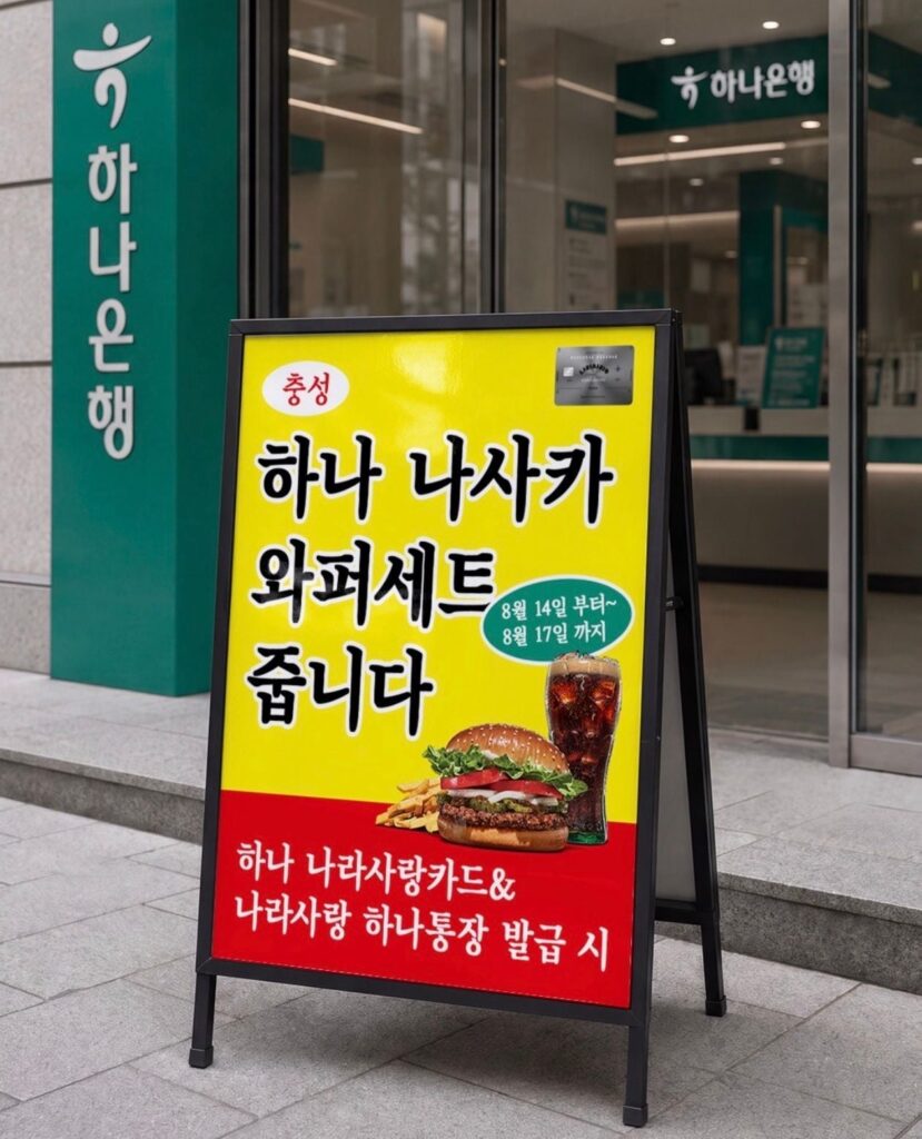 8.14 – 8.17) Whopper set khi phát hành Thiệp tình yêu Hana Nara