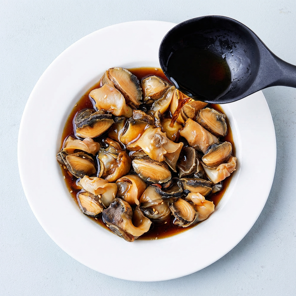 Xì dầu làng chài nổi tiếng và nước tương ốc xà cừ, 500g, 2 miếng