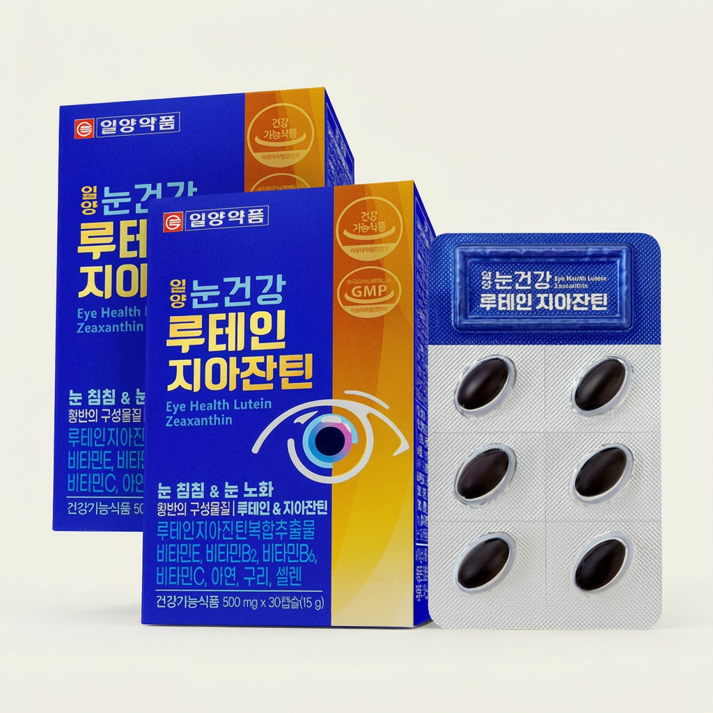 Dược phẩm Iyang Ilyang Eye Health Lutein Zeaxanthin, 500mg, 30 viên, 2 hộp