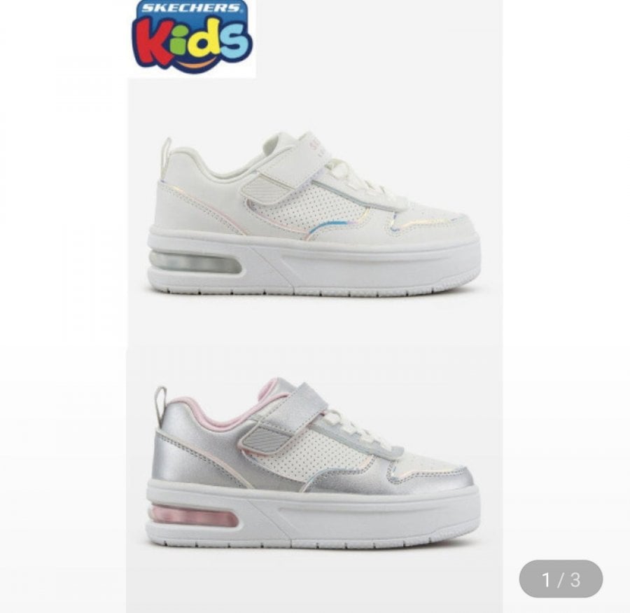 Giày thể thao trẻ em Skechers Kids Court High Air