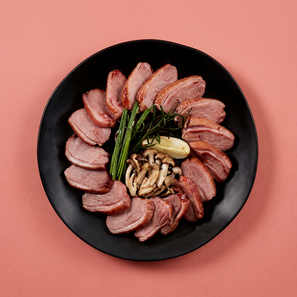Vịt xông khói Mokwoochon lát, 200g, 5 miếng