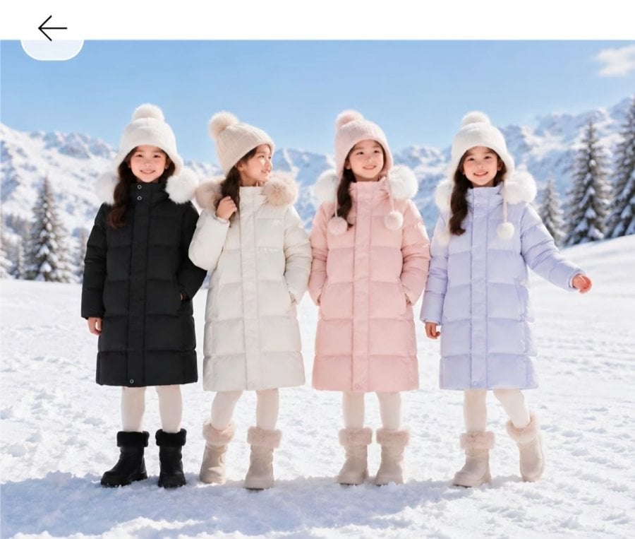 Black Yak Kids Tuyết Dài Xuống