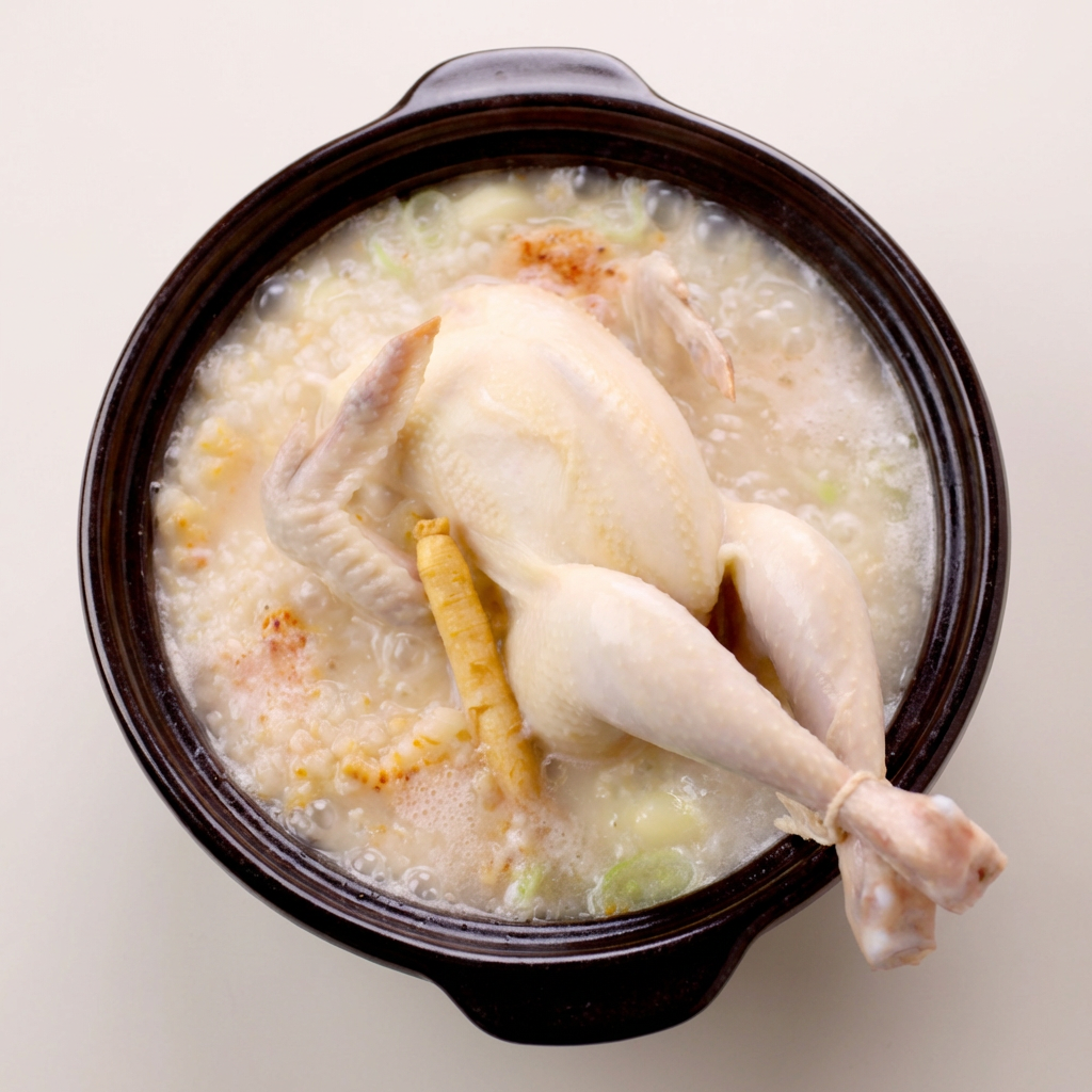 Cơm cháy, gà non luộc, 800g, 4 miếng