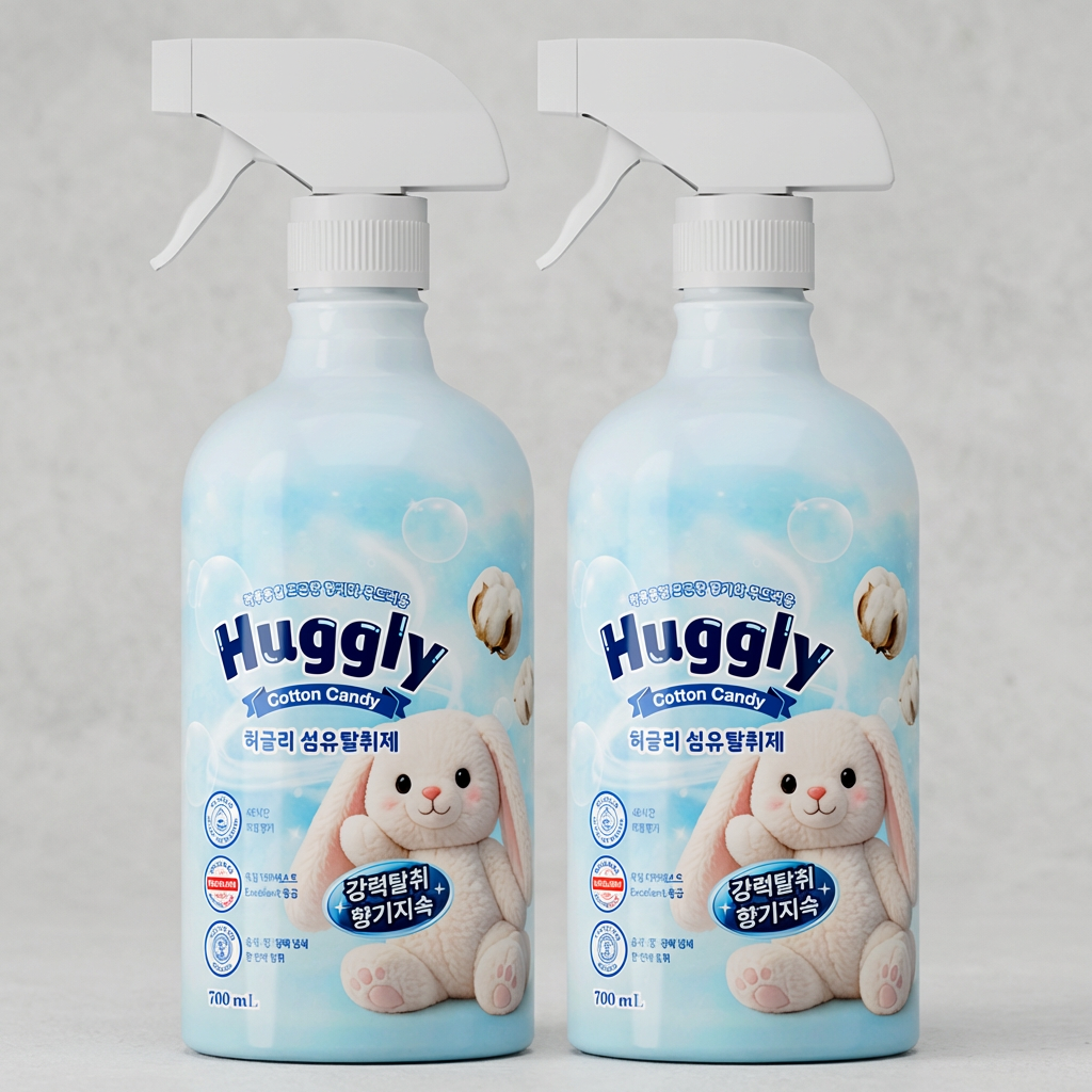 Máy khử mùi vải công suất lớn Hugli kẹo bông 700ml 2 chiếc