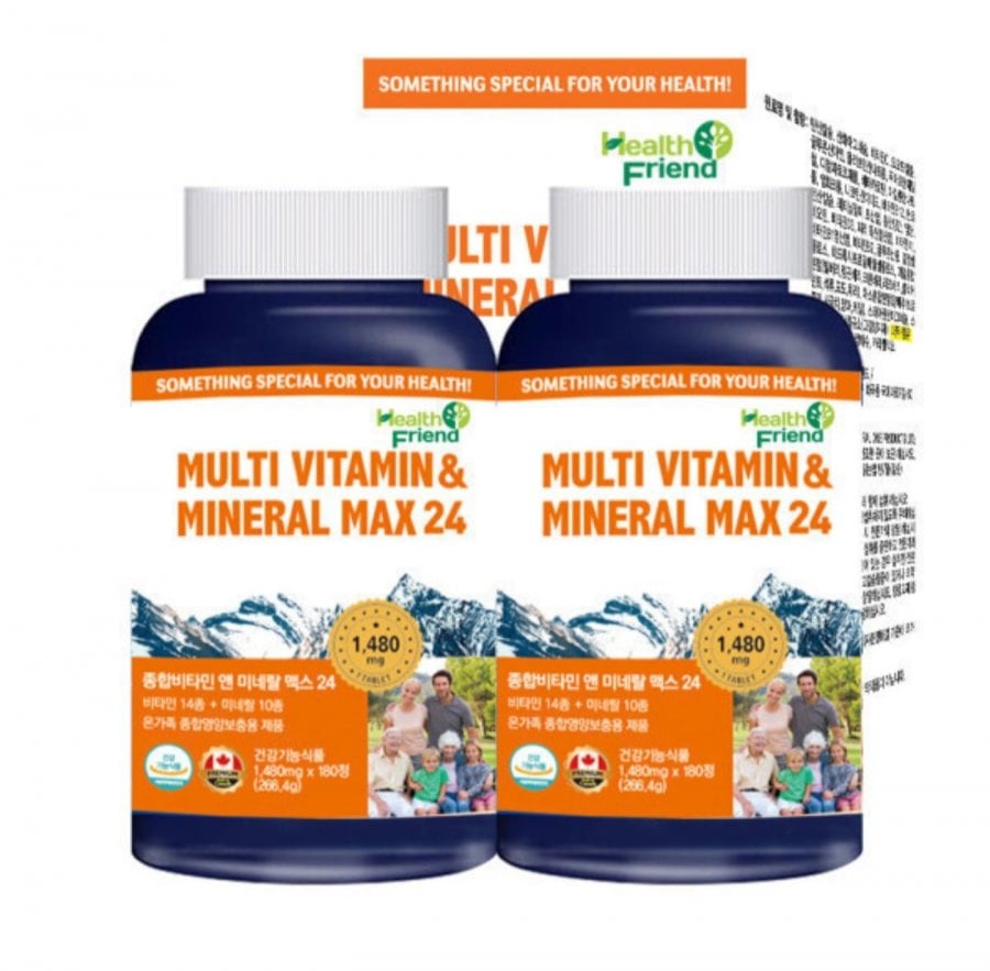 Vitamin tổng hợp & Khoáng chất Max 24 Cung cấp 12 tháng