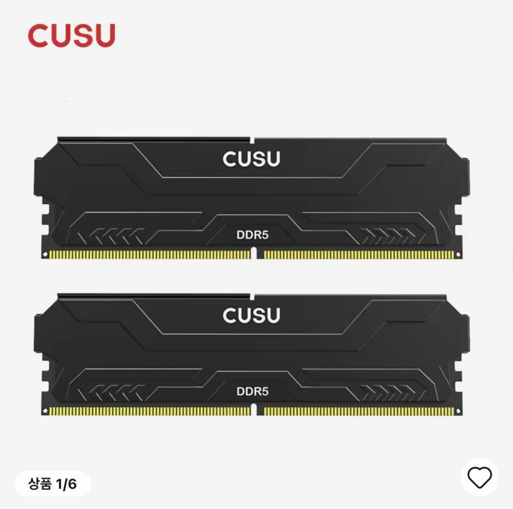 [Ali] RAM đơn CUSU DDR5-6000 MHz CL38 32GB