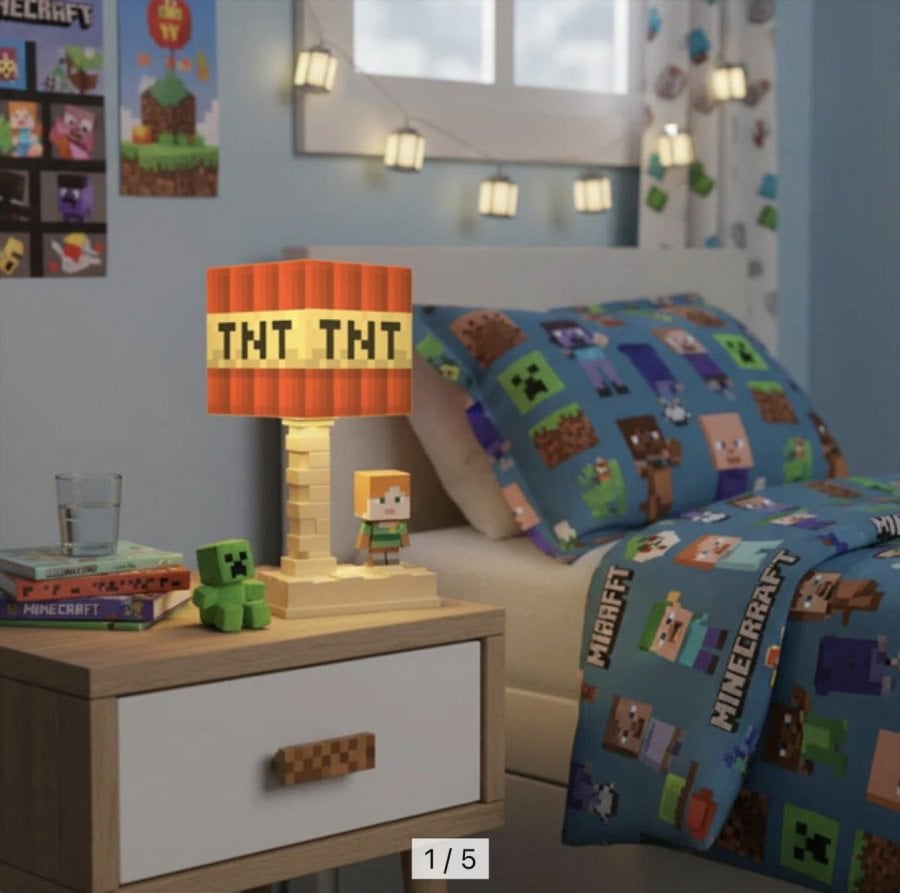 Minecraft Minecraft Cảm Xúc TNT Creeper Đèn Tâm Trạng 26 Loại