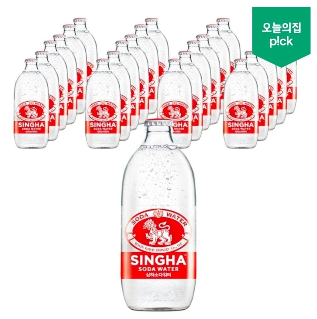 Nước soda có ga Singha 325ml 48 chai