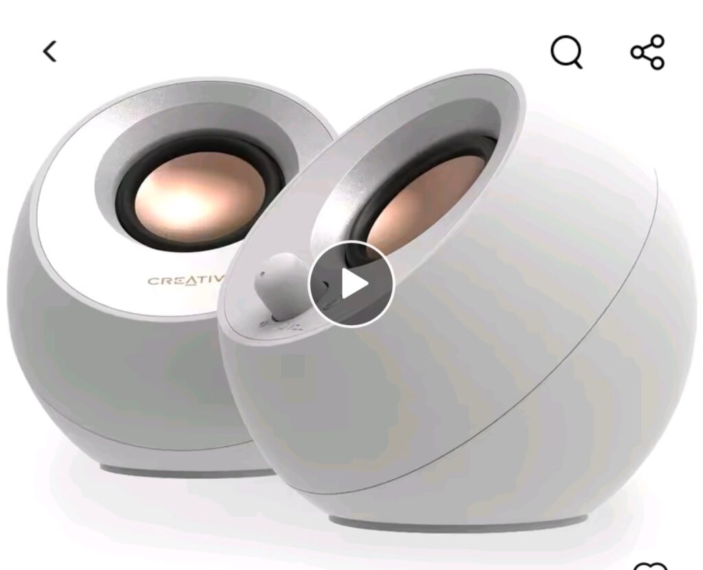 [Ali] Loa Creative PEBBLE V3 (Trắng)