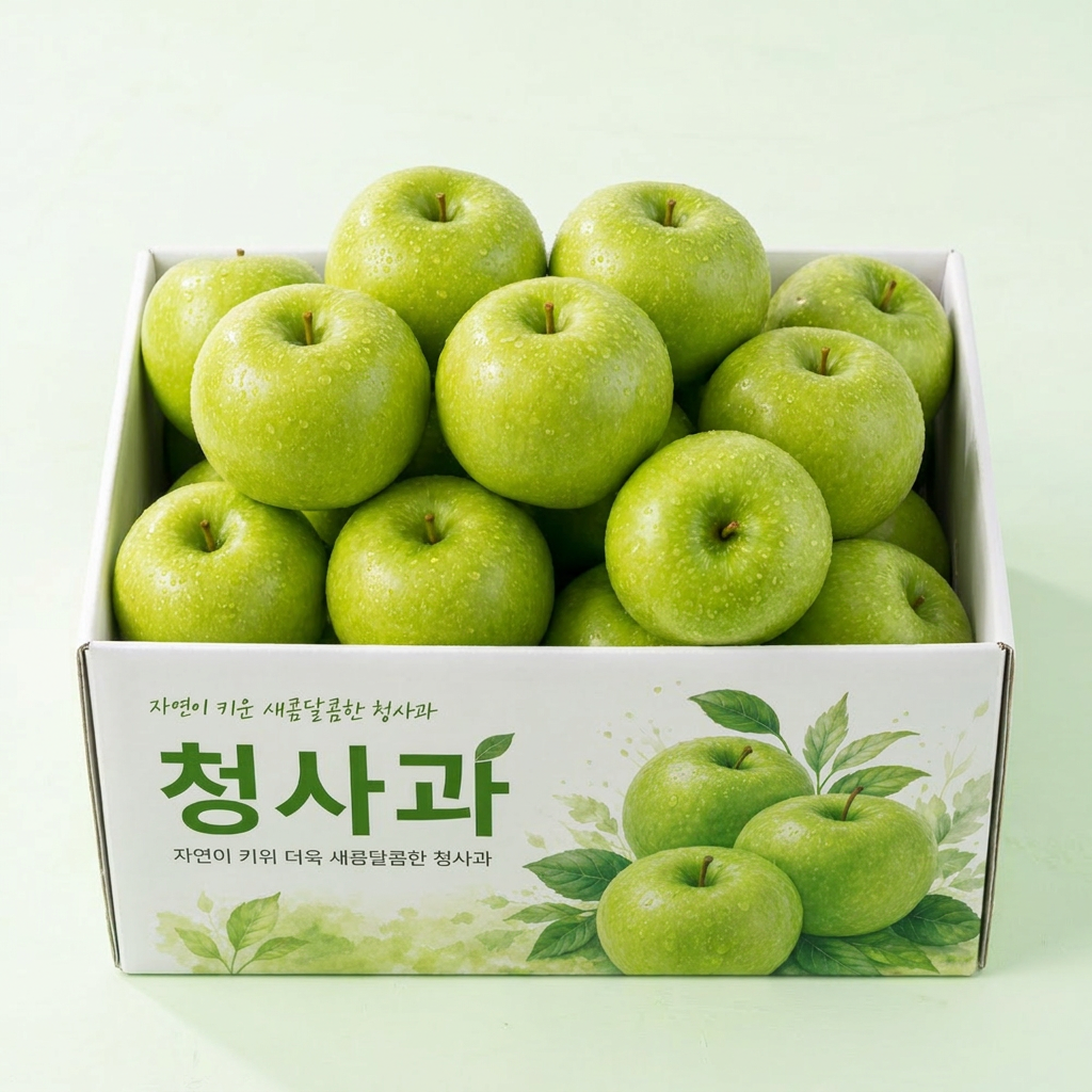 Táo xanh mùa hè Summer King Summer Prince Aori, táo nhỏ, 3kg, 1 hộp