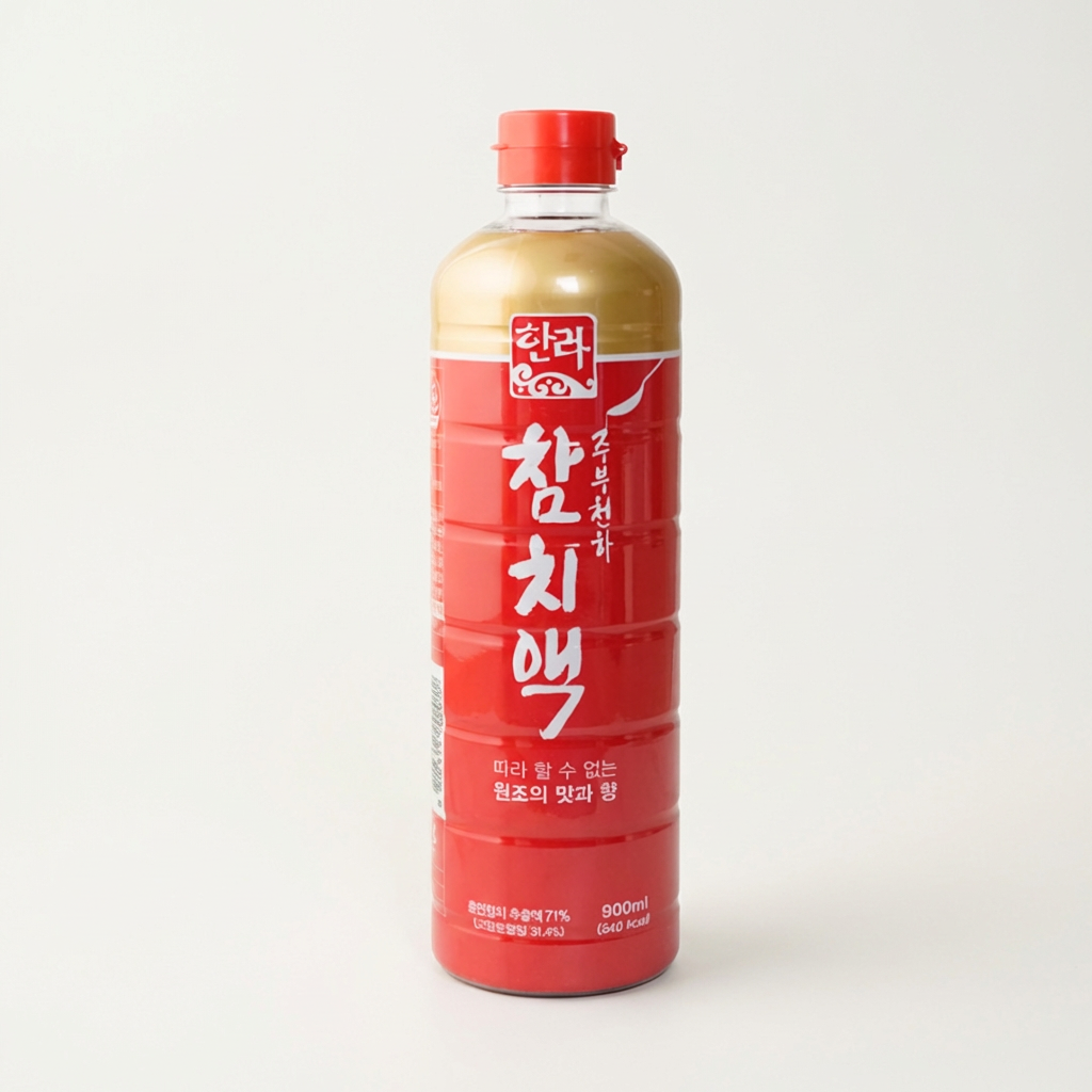 Nước lỏng cá ngừ Halla Food, 900ml, 3 chiếc