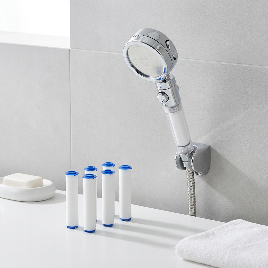 Đầu sen lọc Newless, 1 sản phẩm chính + 6 bộ lọc, 1 bộ