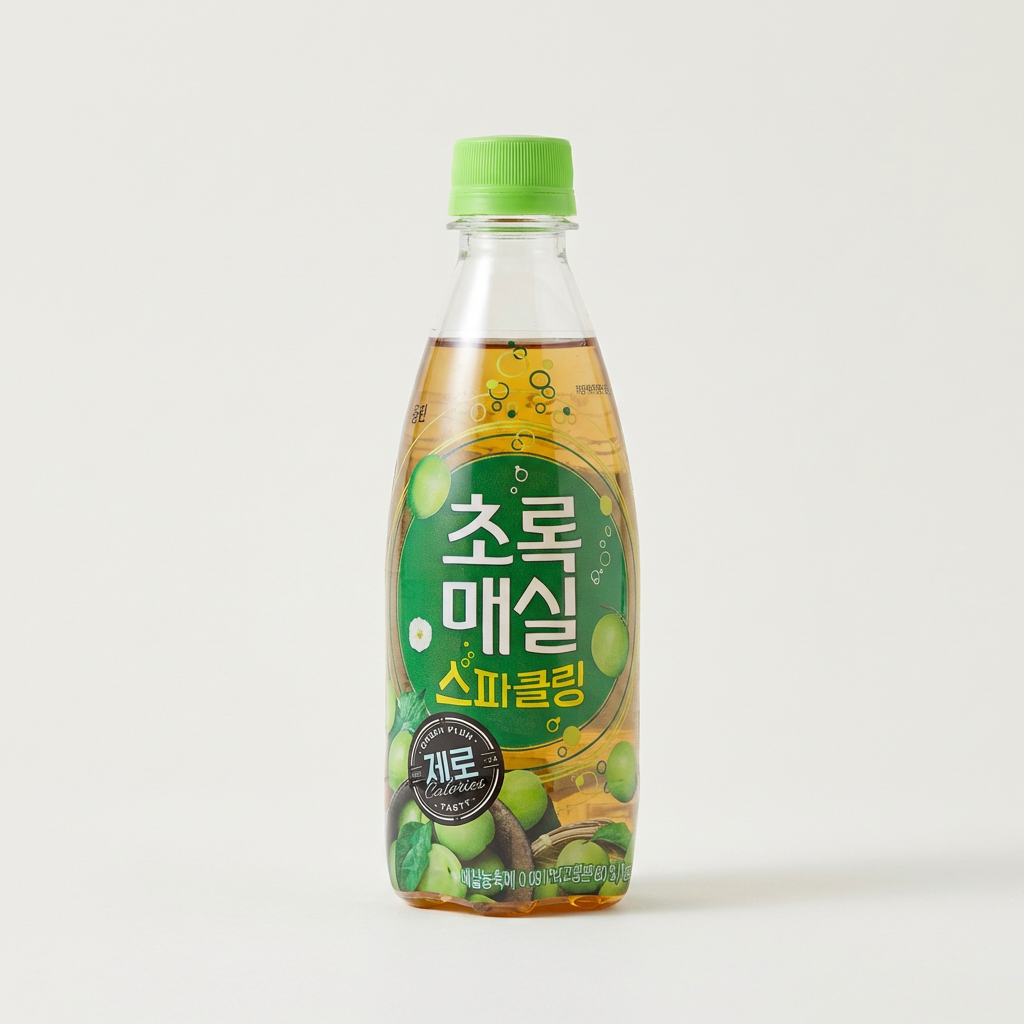 Mận Xanh Sparkling Zero, 350ml, 20 miếng