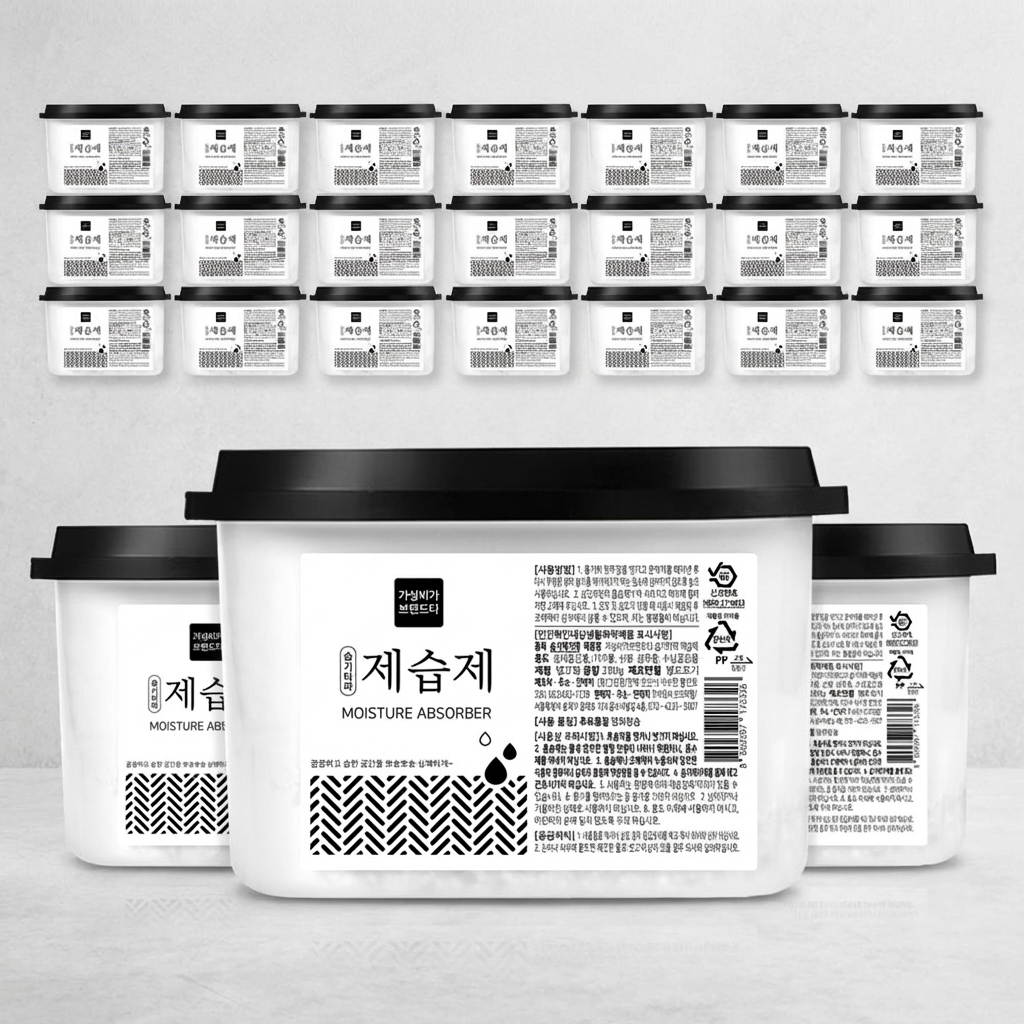 Máy hút ẩm hút ẩm, 280g, 24 chiếc