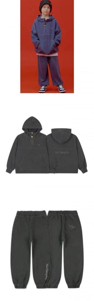 Áo/Áo có mũ trùm đầu Mark Gonzalez Kids Angel Pigment Half Zip Up